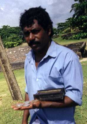 Seller of Fake Coins in Galle